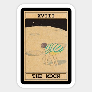 The Moon Sticker